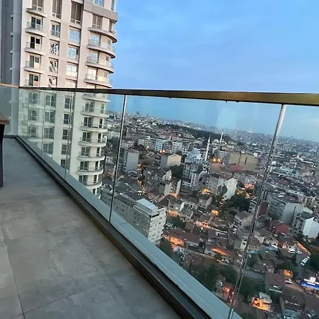 Ultra Luks Full Furnished Queen Sinpas Rezidans Ferah Balkon Provincia di Istanbul